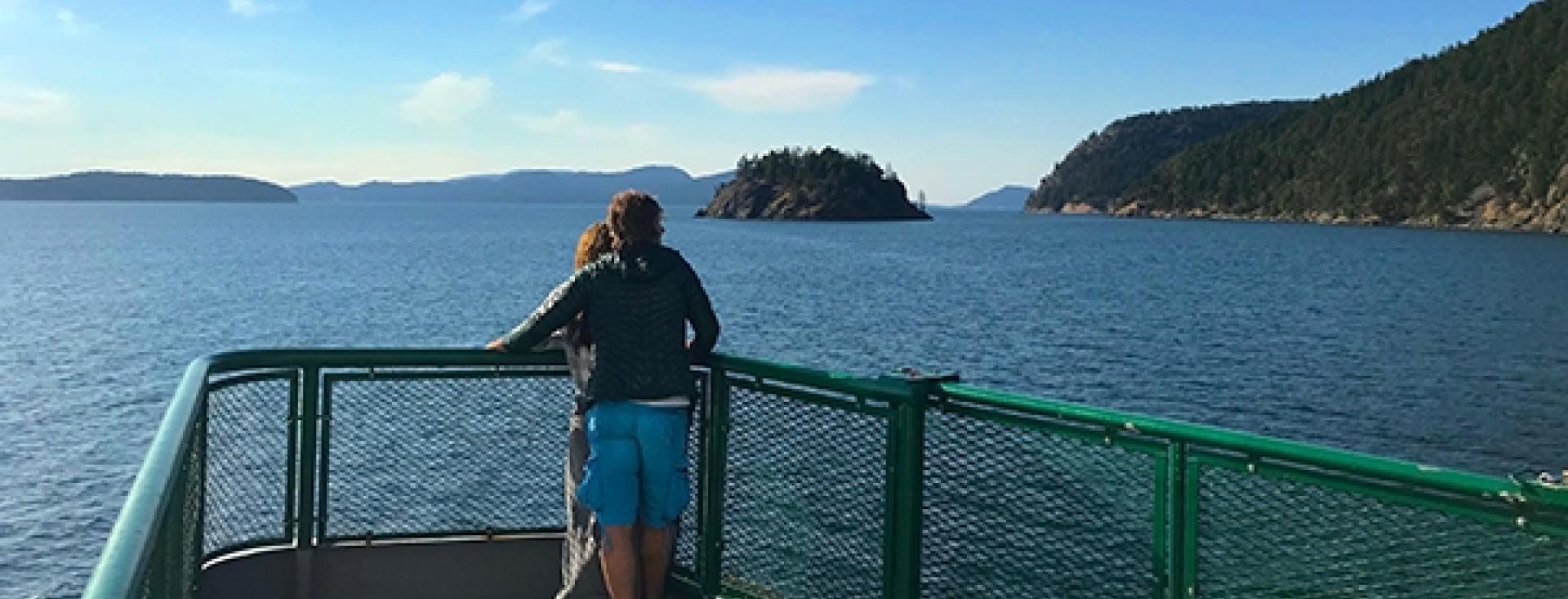 Ferry to San Juan Island