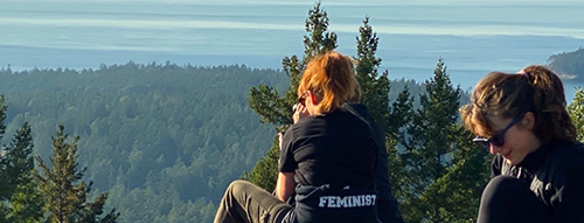 Breathtaking views from the top of Mount Young