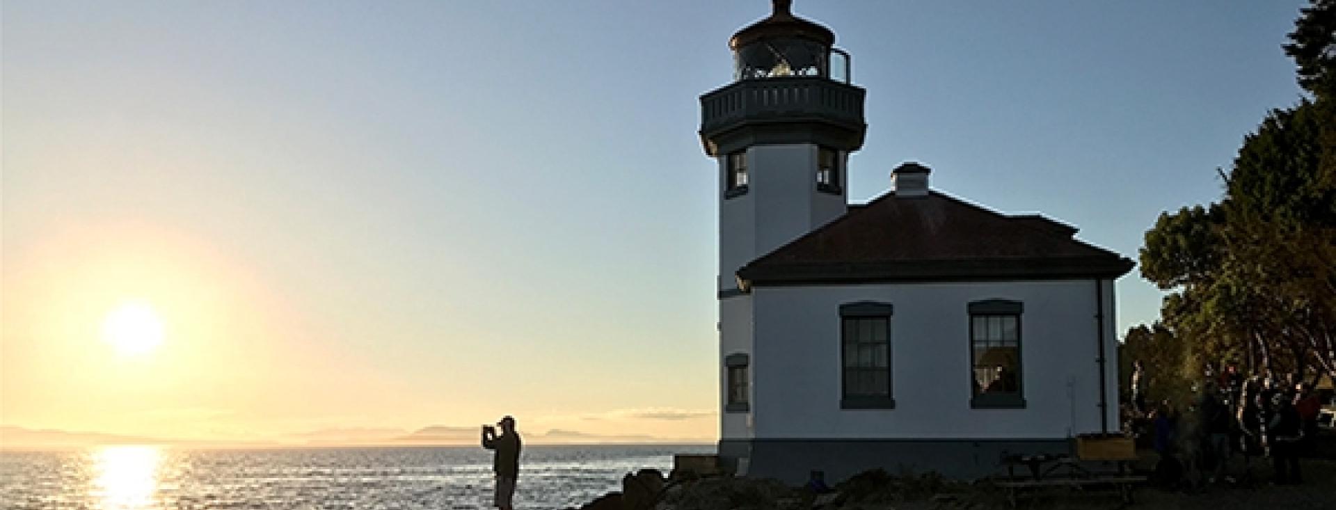Lime Kiln LIghthouse, San Juan Island, Washington