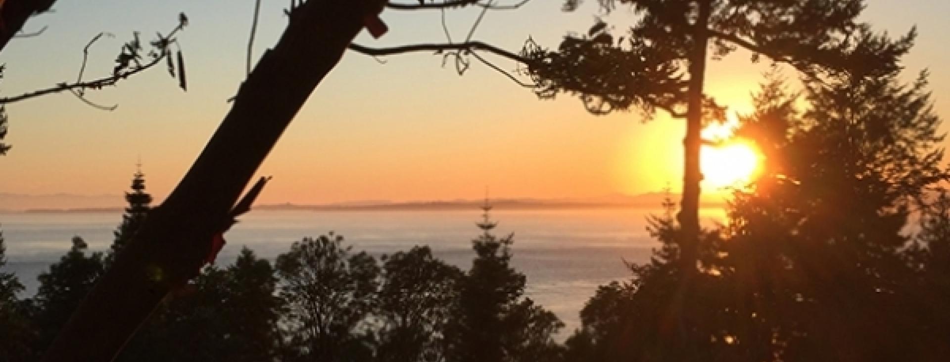 Fall on San Juan Island, Washington