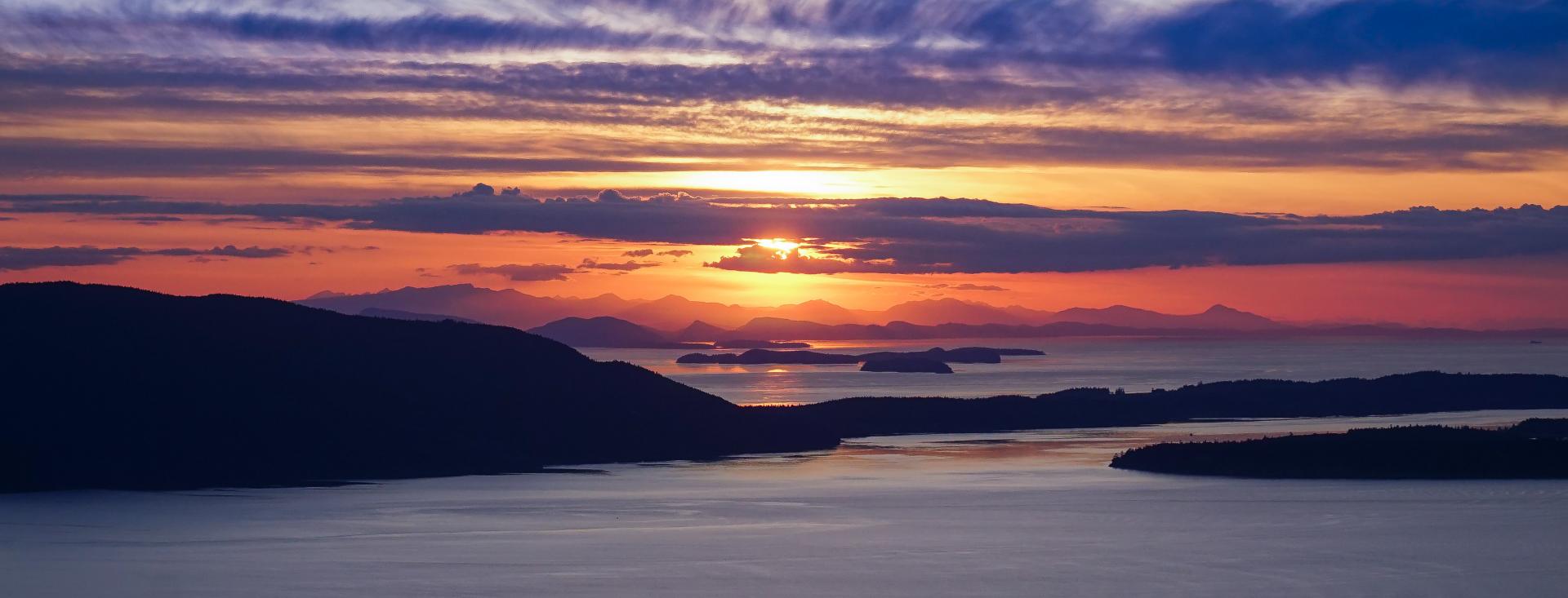 Best place to watch sunset San Juan Island