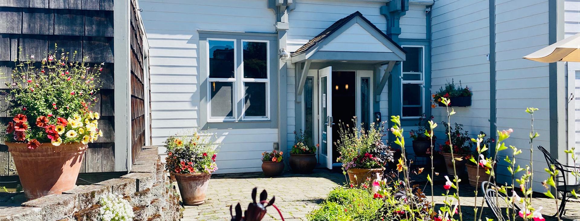 Bird Rock Patio Entrance