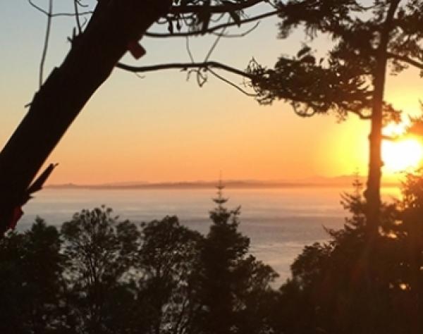 Fall on San Juan Island, Washington