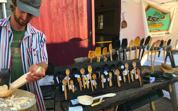 Spoon Maker Friday Harbor Farmer's Market