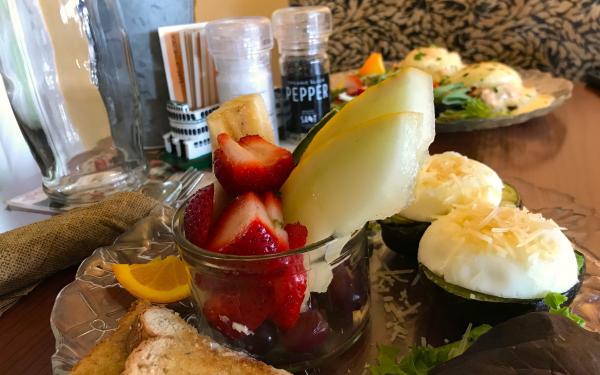 Breakfast in Friday Harbor, Washington