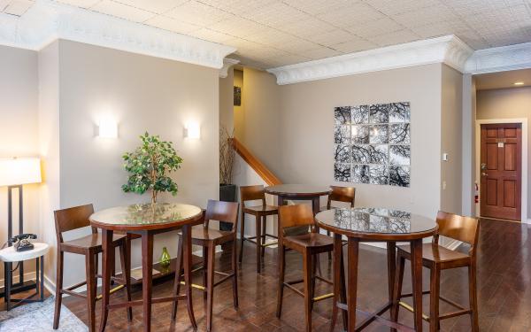 Bird Rock Hotel - San Juan Island Washington - Lobby from behind desk